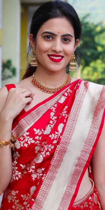 Pretty Red Lichi Silk Jacquard Work Saree | Sarees, Bollywood Sarees, Creative Sarees, Designer Sarees, Embroidered Sarees, Ethnic Saree, Modern Digital sarees, Party Wear Sarees