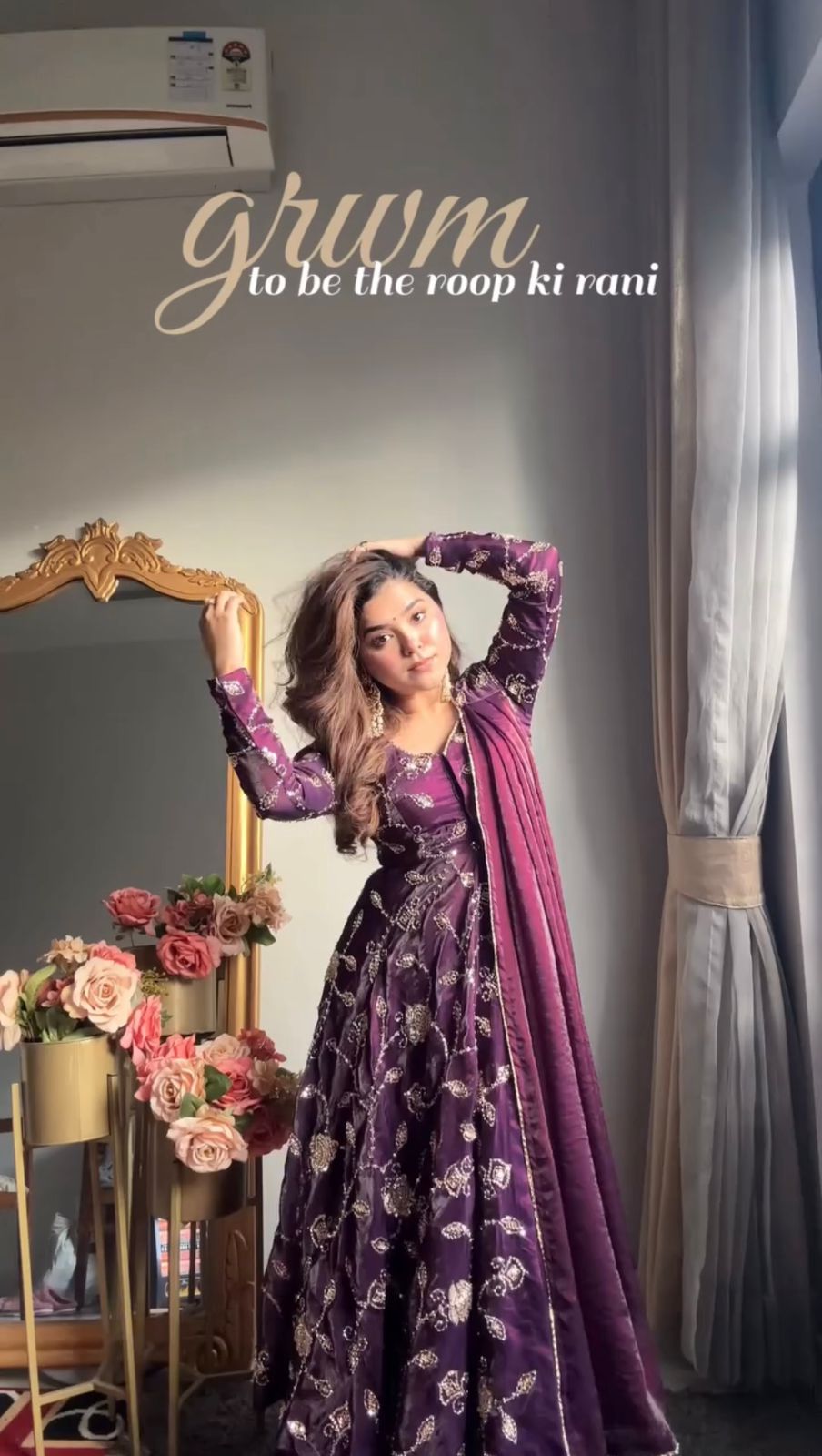 Purple Fendy Silk Lace Work Gown | Gowns, Bollywood Gowns, Creative Gowns, Designer Gowns, Embroidered Gowns, Party Wear Gowns