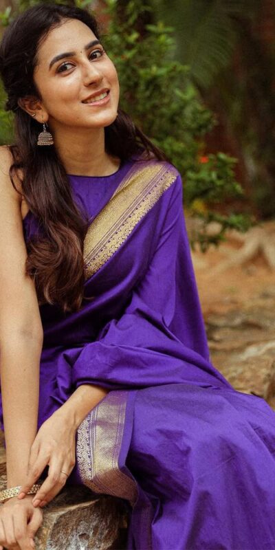 Purple Soft Lichi Silk Rich Pallu Saree | Sarees, Bollywood Sarees, Creative Sarees, Designer Sarees, Embroidered Sarees, Ethnic Saree, Modern Digital sarees, Party Wear Sarees