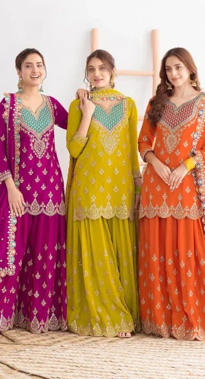Rani Pink Chinon Sequence Mirror Work Salwar Suit | Jump Suits, Salwar suit, Casual Suits, Creative suits, Designer Suits, Palazzo Suits, Party Wear Suits, Patiala Suits, Straight Suits