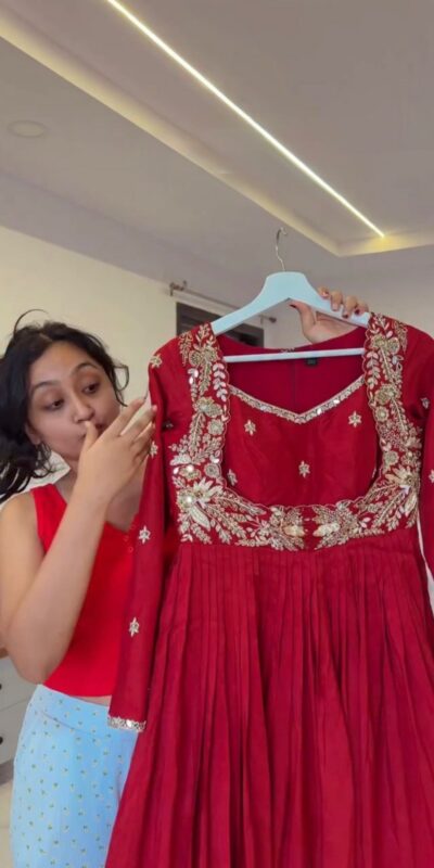 Red Chinon Mirror Lace Work Salwar Suit | Jump Suits, Salwar suit, Casual Suits, Creative suits, Designer Suits, Palazzo Suits, Party Wear Suits, Patiala Suits, Straight Suits