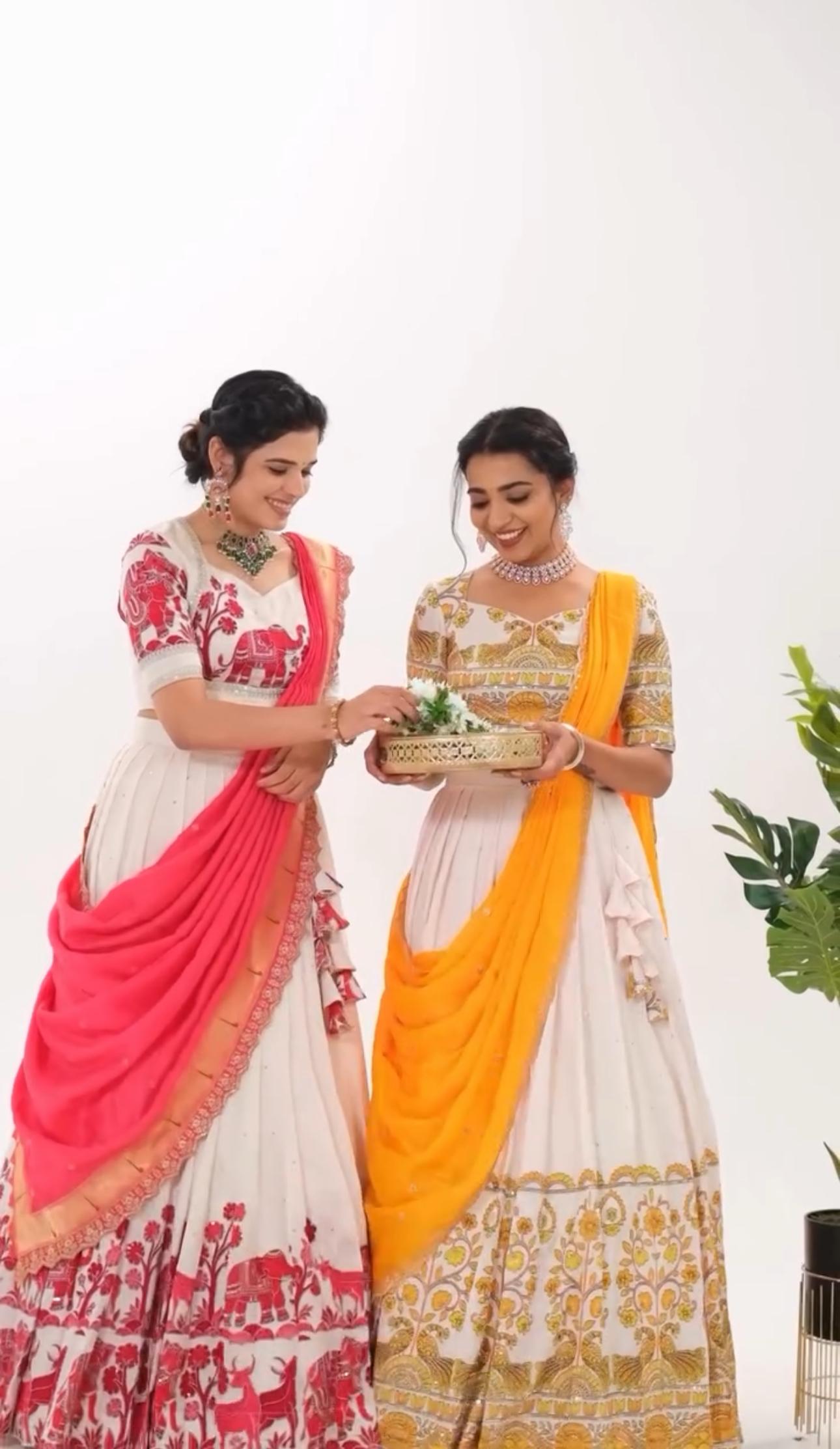Red Cotton Print Lehenga Choli | Lehenga, Bollywood Lehenga, Creative Lehenga, Designer Lehenga, Embroidered Lehenga, Party Wear Lehenga