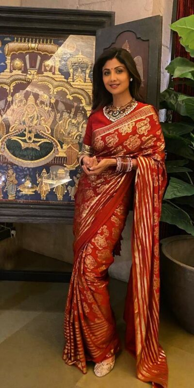 Red Dolla Silk Foil Printed Saree | Sarees, Bollywood Sarees, Creative Sarees, Designer Sarees, Embroidered Sarees, Ethnic Saree, Modern Digital sarees, Party Wear Sarees