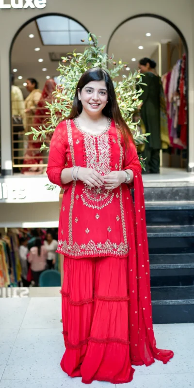 Red Georgette With Sequence Work Salwar Suit | Jump Suits, Salwar suit, Casual Suits, Creative suits, Designer Suits, Palazzo Suits, Party Wear Suits, Patiala Suits, Straight Suits