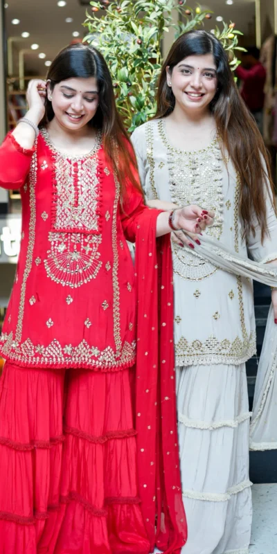 Red Georgette With Sequence Work Salwar Suit | Jump Suits, Salwar suit, Casual Suits, Creative suits, Designer Suits, Palazzo Suits, Party Wear Suits, Patiala Suits, Straight Suits