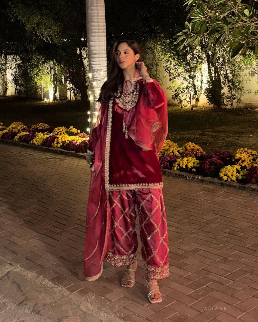 Red Organza Embroidery Work Salwar Suit | Jump Suits, Tops & Bottoms, Track Suits, Salwar suit, Casual Suits, Creative suits, Designer Suits, Palazzo Suits, Party Wear Suits, Patiala Suits, Straight Suits, Trendy Wear