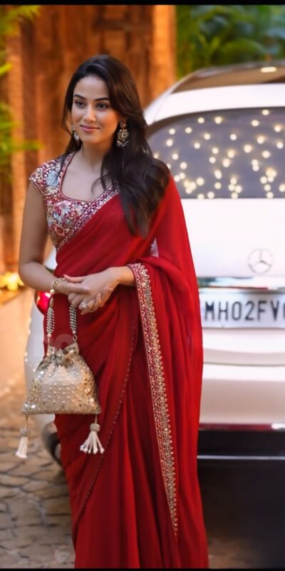 Red Rangoli Silk Lace Embroidery Work Saree | Sarees, Bollywood Sarees, Creative Sarees, Designer Sarees, Embroidered Sarees, Ethnic Saree, Modern Digital sarees, Party Wear Sarees