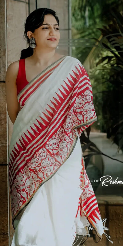 Red Soft Cotton Lace Work Digital Print Saree | Sarees, Bollywood Sarees, Creative Sarees, Designer Sarees, Embroidered Sarees, Ethnic Saree, Modern Digital sarees, Party Wear Sarees