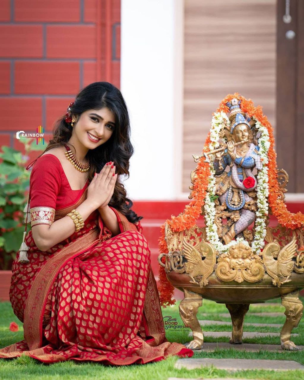 Red Soft Lichi Silk Jacquard Work Saree | Sarees, Bollywood Sarees, Creative Sarees, Designer Sarees, Embroidered Sarees, Ethnic Saree, Modern Digital sarees, Party Wear Sarees