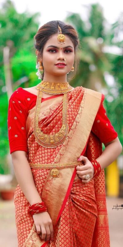 Red Soft Lichi Silk Lace Border Work Saree | Sarees, Bollywood Sarees, Creative Sarees, Designer Sarees, Embroidered Sarees, Ethnic Saree, Modern Digital sarees, Party Wear Sarees