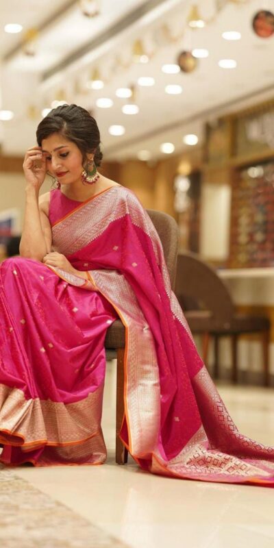 Red Soft Lichi Silk On All Over Border Saree | Sarees, Bollywood Sarees, Creative Sarees, Designer Sarees, Embroidered Sarees, Ethnic Saree, Modern Digital sarees, Party Wear Sarees