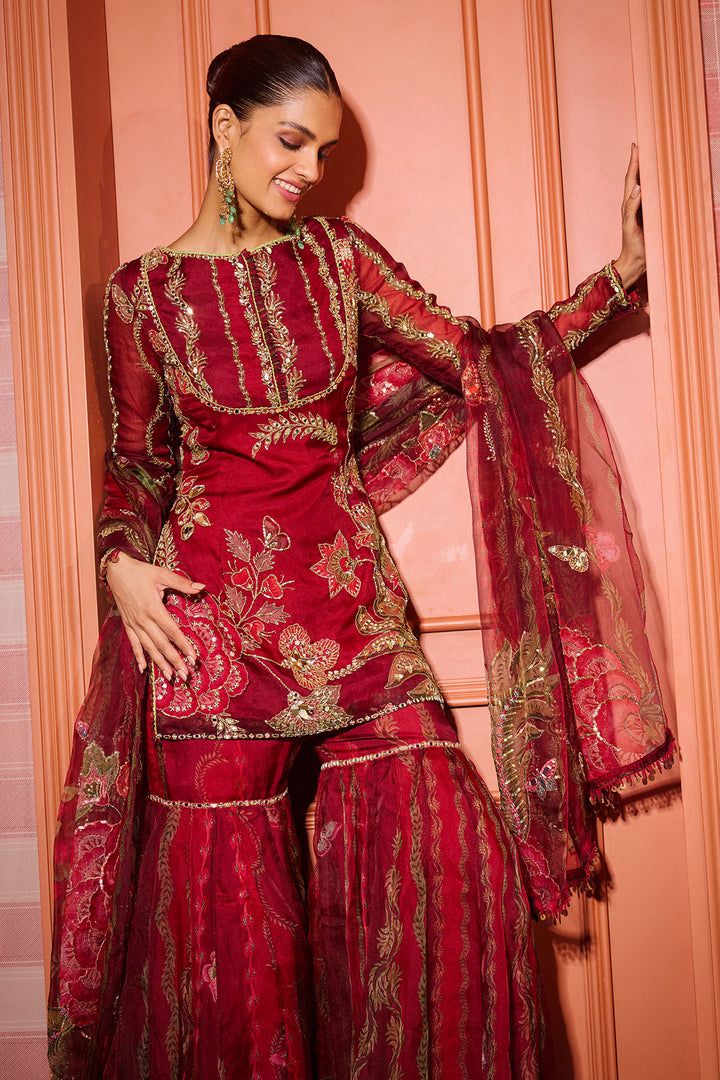 Red Tabby Silk Mirror Sequins Work Salwar Suit | Jump Suits, Salwar suit, Casual Suits, Creative suits, Designer Suits, Palazzo Suits, Party Wear Suits, Patiala Suits, Straight Suits