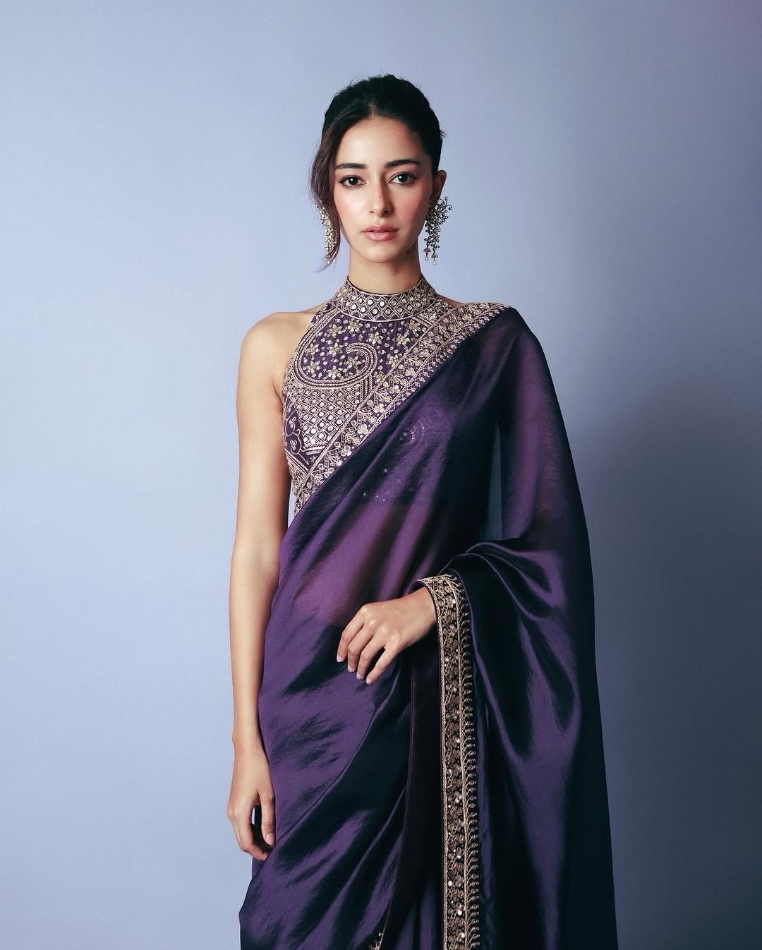 Royal Blue Thread Sequence Work Saree | Sarees, Bollywood Sarees, Creative Sarees, Designer Sarees, Embroidered Sarees, Ethnic Saree, Modern Digital sarees, Party Wear Sarees
