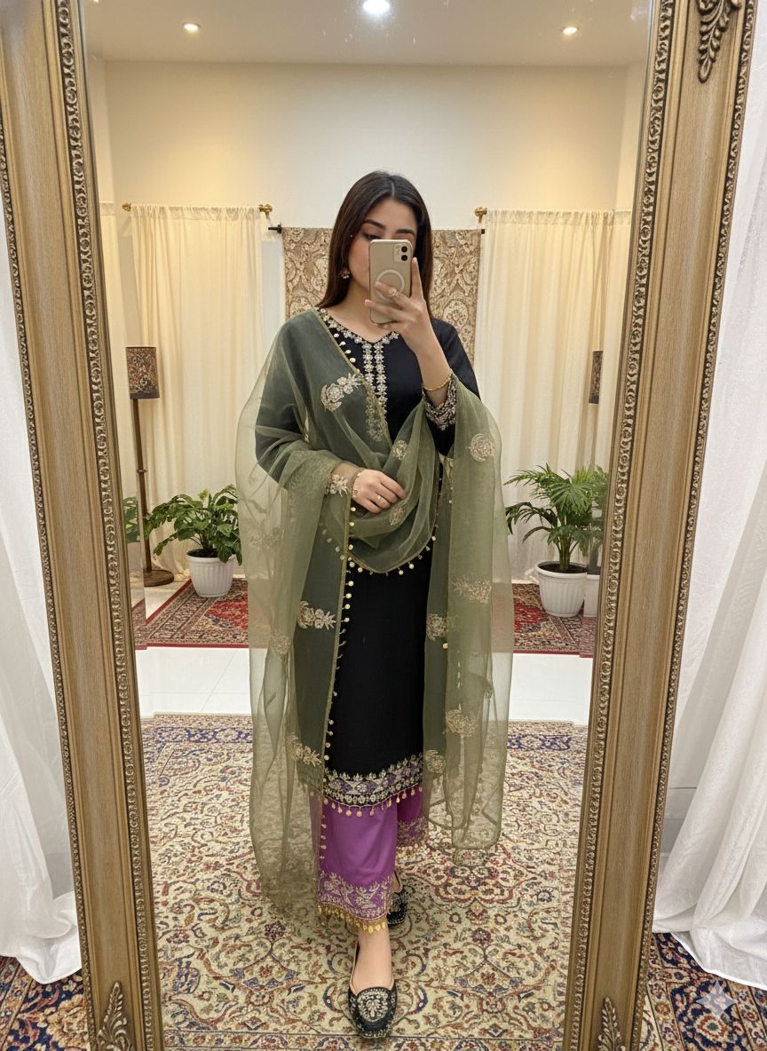 Shiny Black Roman Silk Sequence Work Salwar Suit | Jump Suits, Salwar suit, Casual Suits, Creative suits, Designer Suits, Palazzo Suits, Party Wear Suits, Patiala Suits, Straight Suits