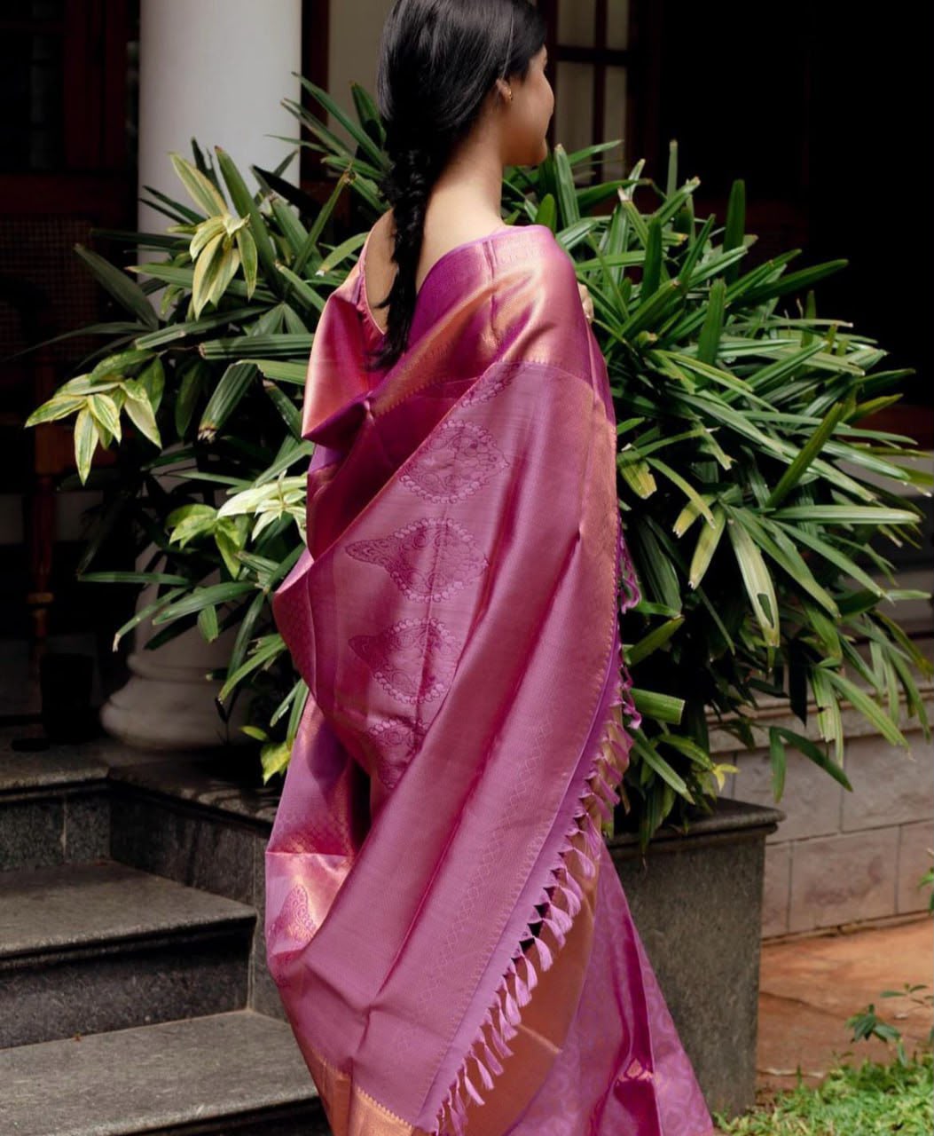 KPR 301 Pink in Soft Lichi Silk Jacquard Work Designer Work Saree . Exclusive Offer ₹1349. Delivery 4-6 Working Days. Shop now. | Sarees, Bollywood Sarees, Creative Sarees, Designer Sarees, Embroidered Sarees, Ethnic Saree, Modern Digital sarees, Party Wear Sarees