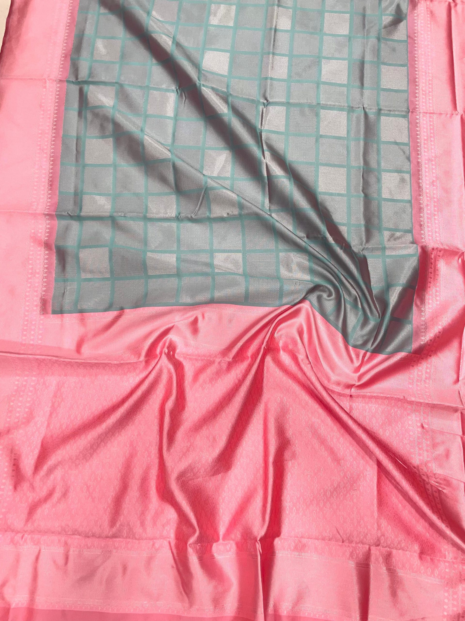 Sky Blue Soft Lichi Silk All Over Saree | Sarees, Bollywood Sarees, Creative Sarees, Designer Sarees, Embroidered Sarees, Ethnic Saree, Modern Digital sarees, Party Wear Sarees