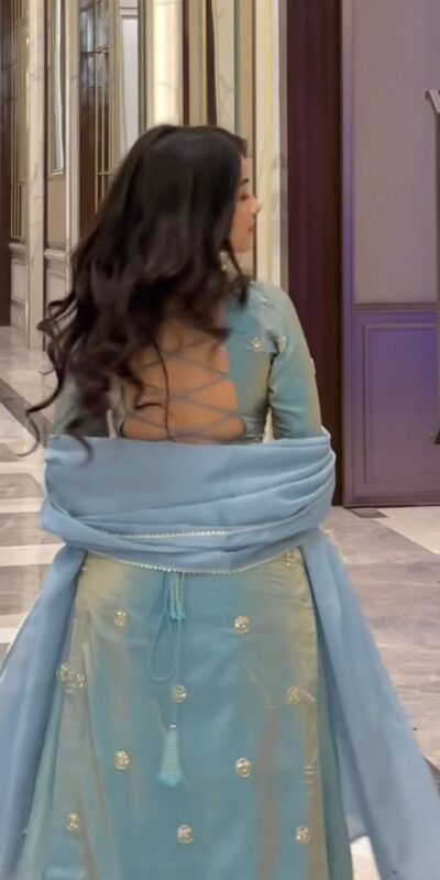 Special Sky Blue Fandy Silk Sequence Work Salwar Suit | Jump Suits, Salwar suit, Casual Suits, Creative suits, Designer Suits, Palazzo Suits, Party Wear Suits, Patiala Suits, Straight Suits