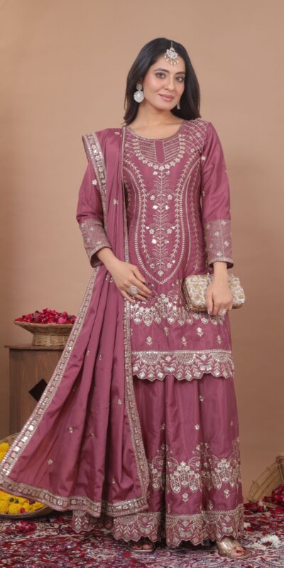 Super Onion Natural Crep Embroider Work Salwar Suit | Jump Suits, Salwar suit, Casual Suits, Creative suits, Designer Suits, Palazzo Suits, Party Wear Suits, Patiala Suits, Straight Suits