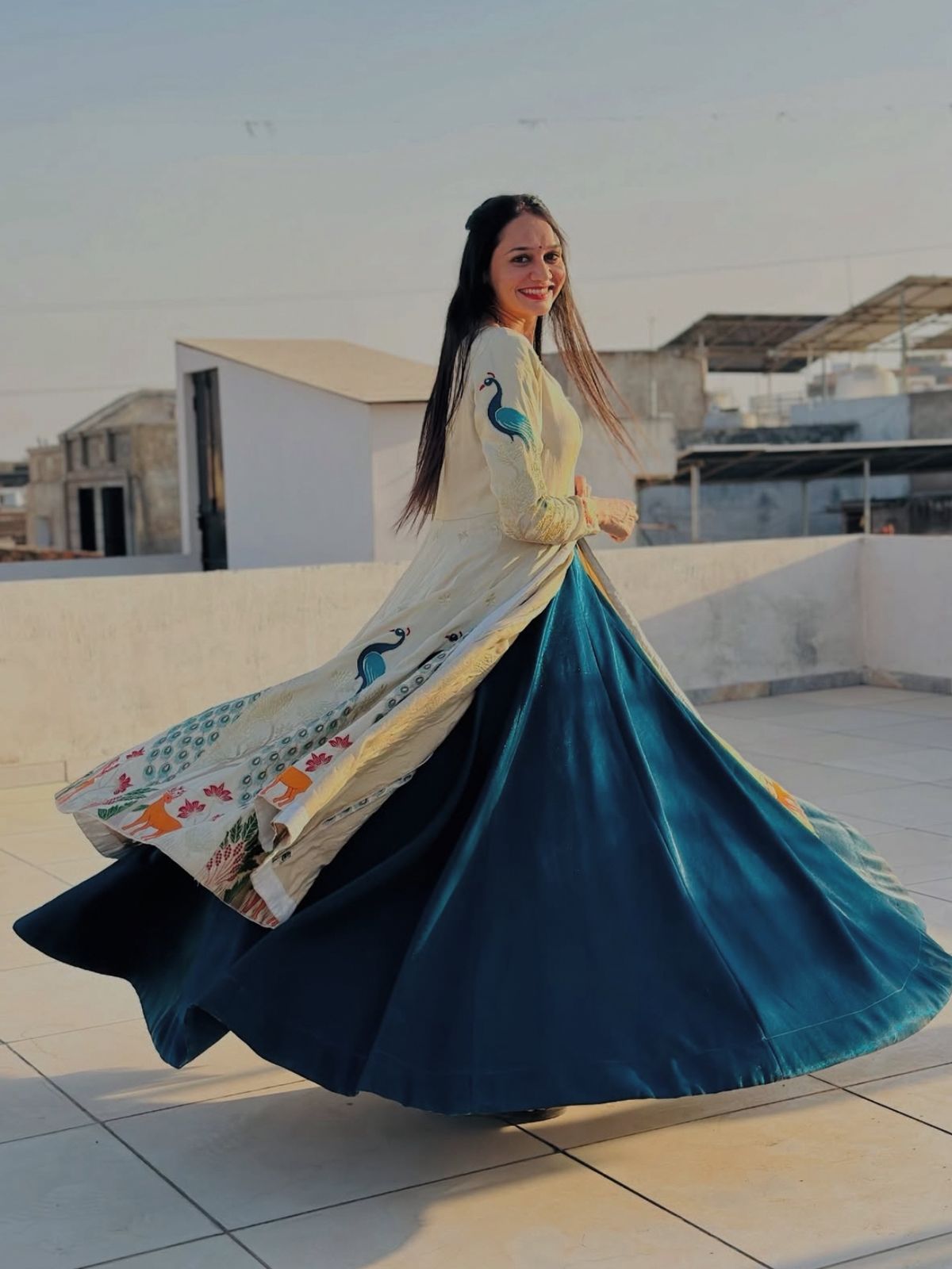 Teal Simar Silk Embroidery Work Lehenga Choli | Lehenga, Bollywood Lehenga, Creative Lehenga, Designer Lehenga, Embroidered Lehenga, Party Wear Lehenga