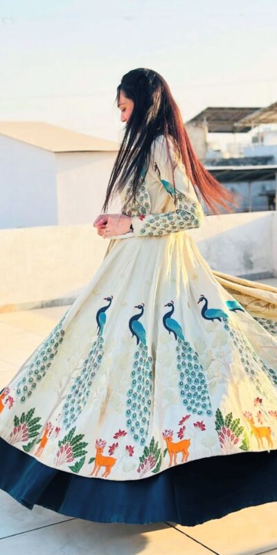 Teal Simar Silk Embroidery Work Lehenga Choli | Lehenga, Bollywood Lehenga, Creative Lehenga, Designer Lehenga, Embroidered Lehenga, Party Wear Lehenga
