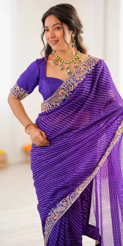 SP 79 Purple Faux Georgette Saree Perfect for Wedding, Party, Lohri, Engagement, Baby Shower – . Now at just ₹1999. Delivery 4-6 Working Days. Shop now | Sarees, Bollywood Sarees, Creative Sarees, Designer Sarees, Embroidered Sarees, Ethnic Saree, Modern Digital sarees, Party Wear Sarees