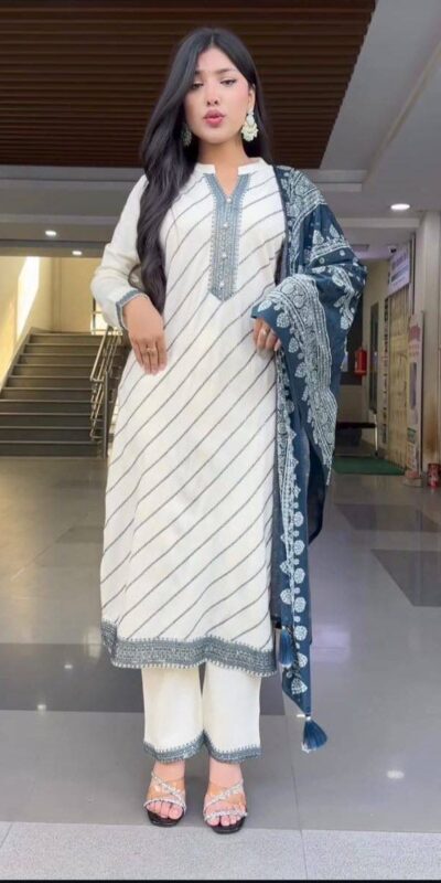 White Maslin With Digital Printed Salwar Suit | Jump Suits, Salwar suit, Casual Suits, Creative suits, Designer Suits, Palazzo Suits, Party Wear Suits, Patiala Suits, Straight Suits