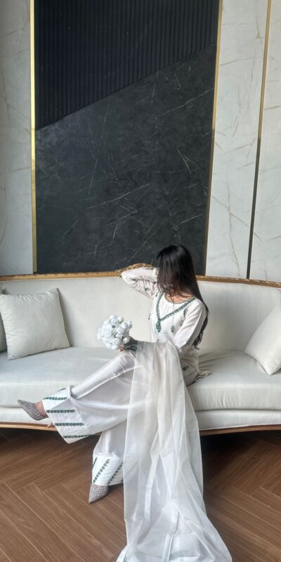 White Natural Crap Embroidery Mirror Work Salwar Suit | Jump Suits, Salwar suit, Casual Suits, Creative suits, Designer Suits, Palazzo Suits, Party Wear Suits, Patiala Suits, Straight Suits