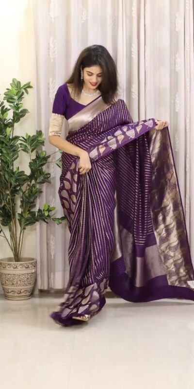 Wine Soft Lichi Silk Border Lace Work Saree | Sarees, Bollywood Sarees, Creative Sarees, Designer Sarees, Embroidered Sarees, Ethnic Saree, Modern Digital sarees, Party Wear Sarees
