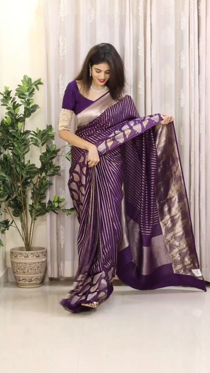 Wine Soft Lichi Silk Border Lace Work Saree | Sarees, Bollywood Sarees, Creative Sarees, Designer Sarees, Embroidered Sarees, Ethnic Saree, Modern Digital sarees, Party Wear Sarees