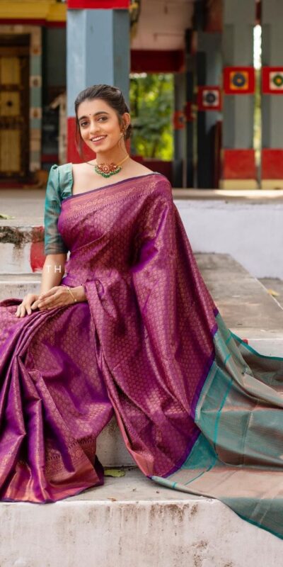 Wine Soft Lichi Silk Jacquard Work Border Saree | Sarees, Bollywood Sarees, Creative Sarees, Designer Sarees, Embroidered Sarees, Ethnic Saree, Modern Digital sarees, Party Wear Sarees