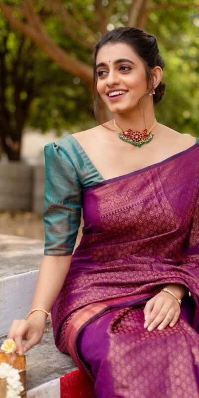 Wine Soft Lichi Silk Jacquard Work Border Saree | Sarees, Bollywood Sarees, Creative Sarees, Designer Sarees, Embroidered Sarees, Ethnic Saree, Modern Digital sarees, Party Wear Sarees