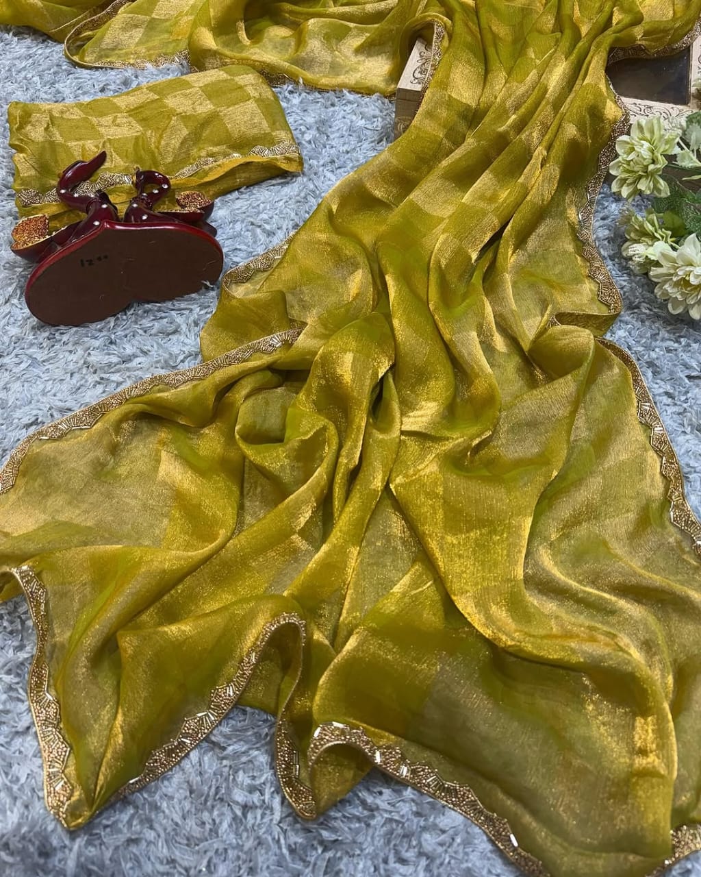 Yellow Chiffon Pattern Hand Work Lace Saree | Sarees, Bollywood Sarees, Creative Sarees, Designer Sarees, Embroidered Sarees, Ethnic Saree, Modern Digital sarees, Party Wear Sarees
