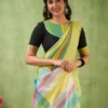 Yellow Soft Cotton With Digital Print Saree | Sarees, Bollywood Sarees, Creative Sarees, Designer Sarees, Embroidered Sarees, Ethnic Saree, Modern Digital sarees, Party Wear Sarees
