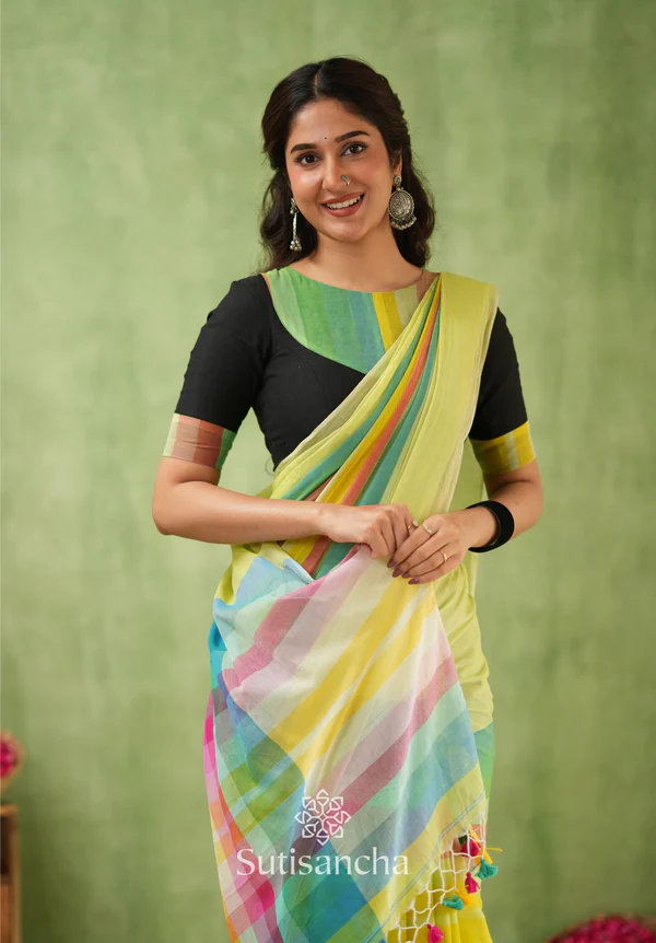 Yellow Soft Cotton With Digital Print Saree | Sarees, Bollywood Sarees, Creative Sarees, Designer Sarees, Embroidered Sarees, Ethnic Saree, Modern Digital sarees, Party Wear Sarees