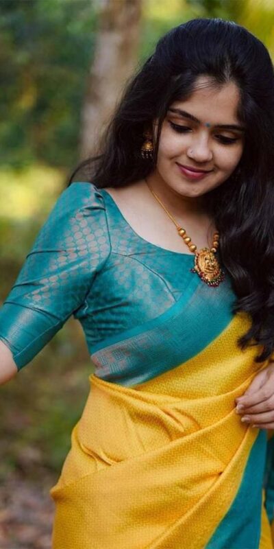 Yellow Soft Lichi Silk With All Over Saree | Sarees, Bollywood Sarees, Creative Sarees, Designer Sarees, Embroidered Sarees, Ethnic Saree, Modern Digital sarees, Party Wear Sarees
