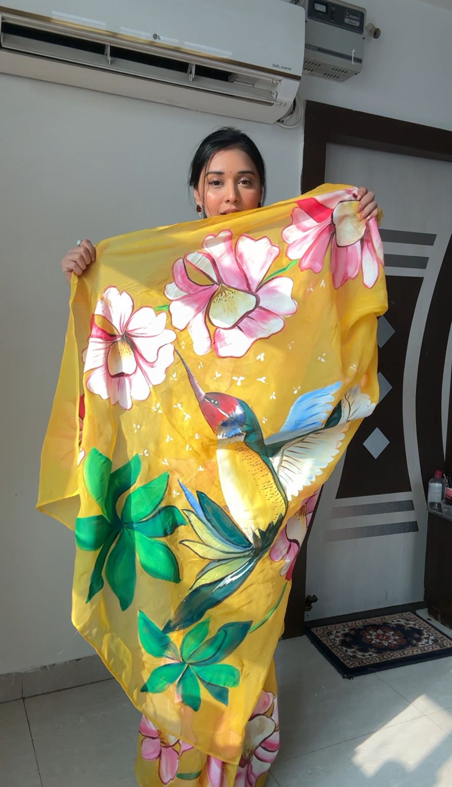 Yellow Soft Organza Silk Ready To Wear Saree | Sarees, Bollywood Sarees, Creative Sarees, Designer Sarees, Embroidered Sarees, Ethnic Saree, Modern Digital sarees, Party Wear Sarees