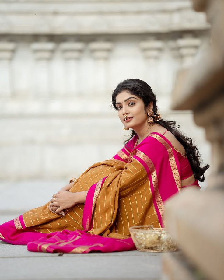KPR 287 Mustered Color Yellow Soft Lichi Silk Saree with Jacquard Work. Best Price ₹1449. Delivery 4-6 Working Days. Shop now. | Sarees, Bollywood Sarees, Creative Sarees, Designer Sarees, Embroidered Sarees, Ethnic Saree, Modern Digital sarees, Party Wear Sarees