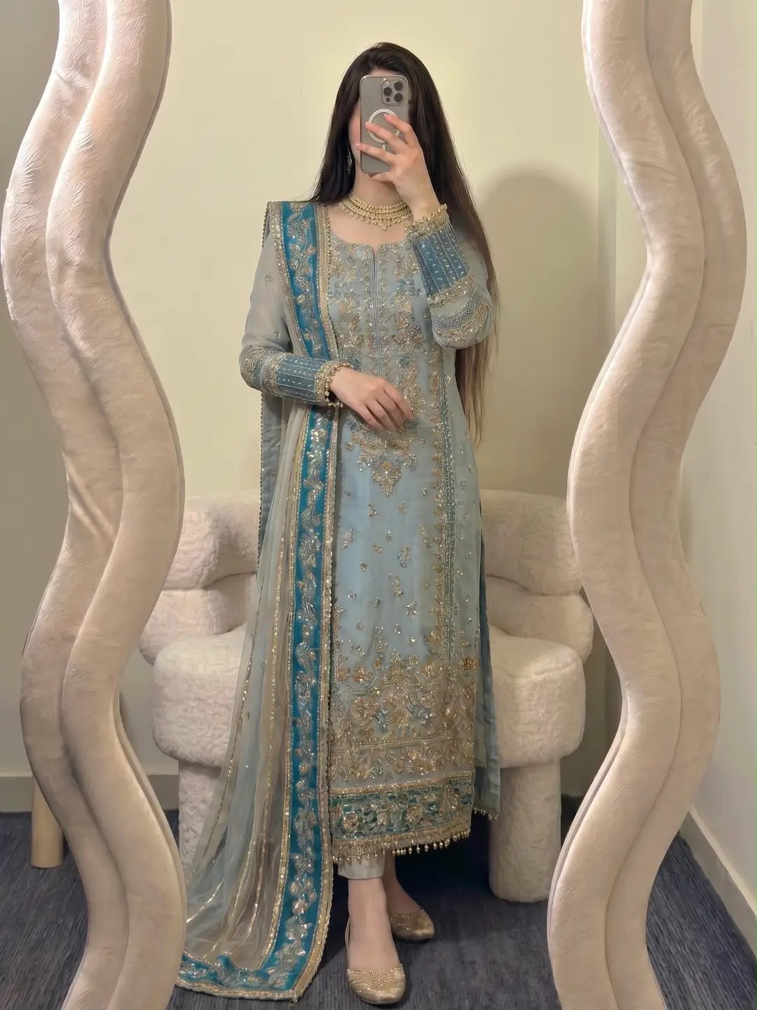 ZSR 3175 Blue Fox Georgette Salwar Suit with Embroidery Work & Sequins Work. Grab it for ₹2399. Delivery 4-6 Working Days. Shop now. | Jump Suits, Salwar suit, Casual Suits, Creative suits, Designer Suits, Palazzo Suits, Party Wear Suits, Patiala Suits, Straight Suits