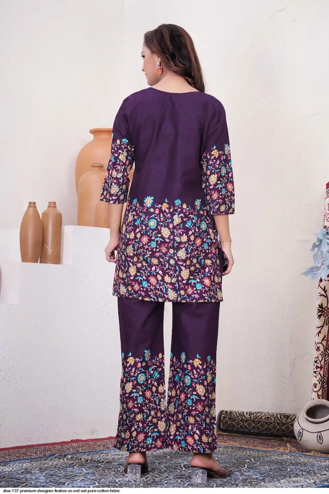 DIVA 137 Purple Pure Cotton Kantha work Elegant Kurti with Designer Work. Price 1749 - Delivery 4-6 Working Days. Shop now. | Kurti, Bollywood Kurti, Creative Kurtis, Designer Kurti, Party Wear Kurti, Selfie Kurti
