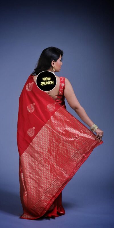 KP 2072 Red Color Yellow Soft Lichi Silk Saree with Jacquard Work. Best Price ₹1299. Delivery 4-6 Working Days. Shop now. | Sarees, Bollywood Sarees, Creative Sarees, Designer Sarees, Embroidered Sarees, Ethnic Saree, Modern Digital sarees, Party Wear Sarees