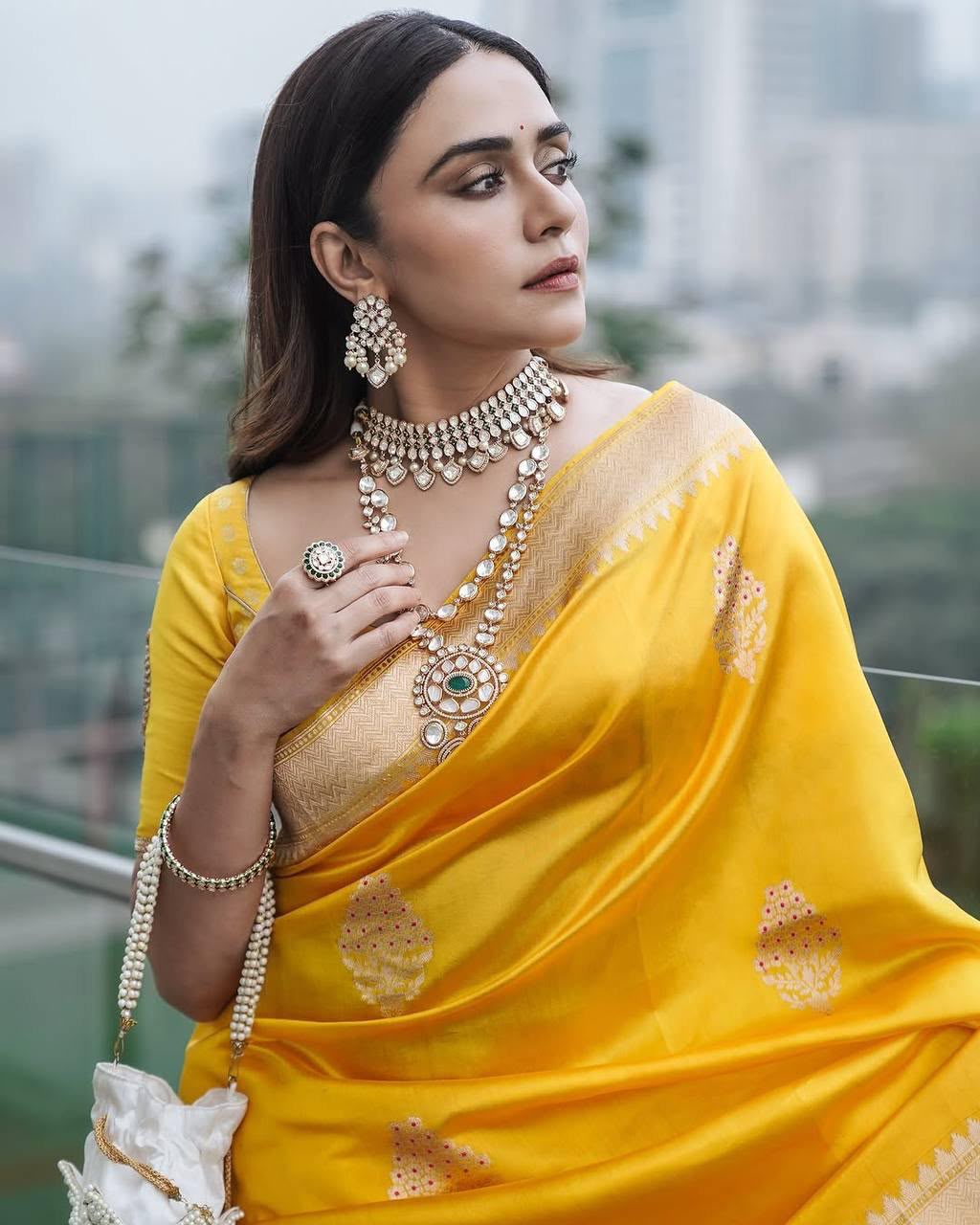 KPR 253 Yellow Color Yellow Soft Lichi Silk Saree with Jacquard Work. Best Price ₹1349. Delivery 4-6 Working Days. Shop now. | Sarees, Bollywood Sarees, Creative Sarees, Designer Sarees, Embroidered Sarees, Ethnic Saree, Modern Digital sarees, Party Wear Sarees