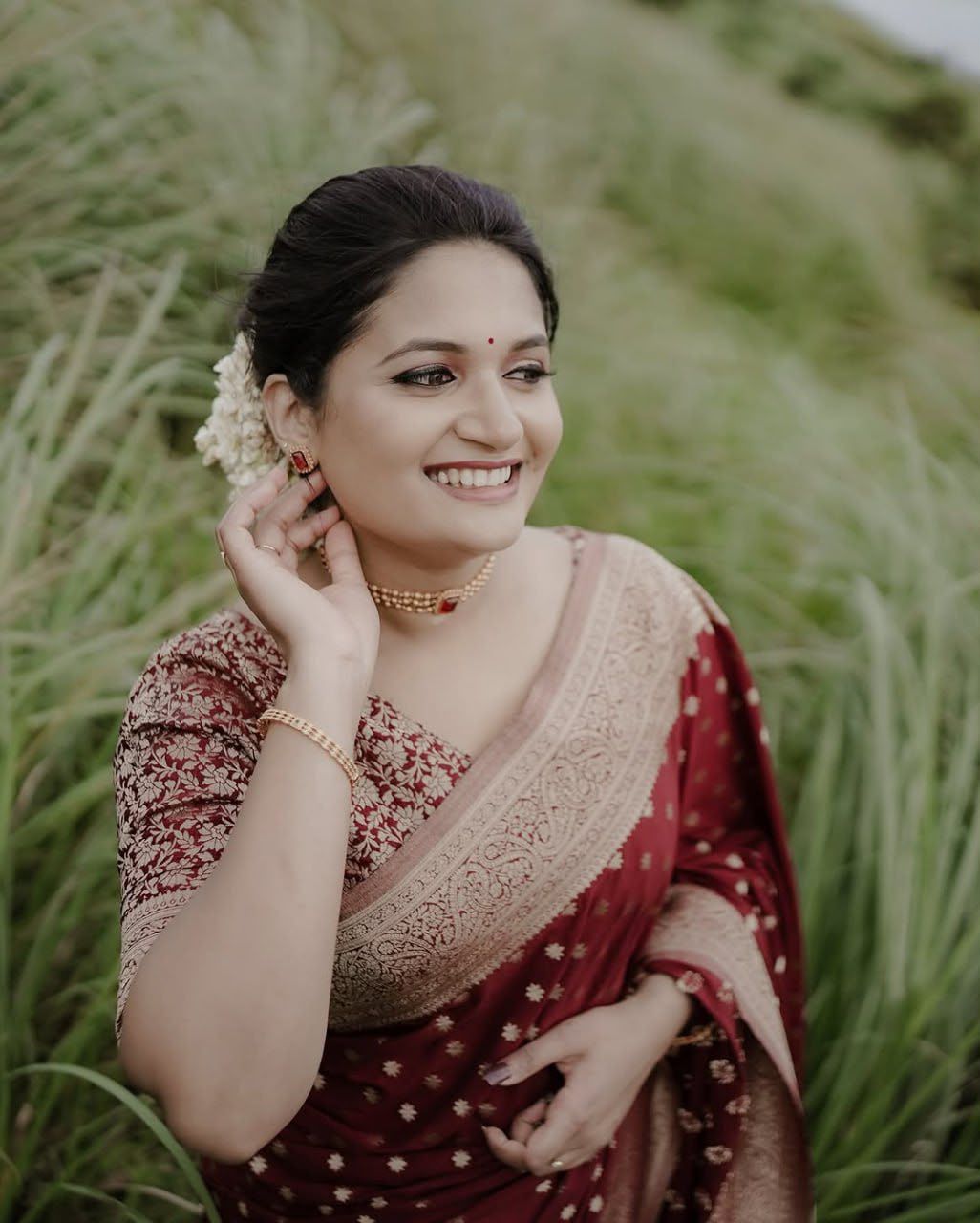 KPR 228 Red in Soft Lichi Silk Jacquard Work Designer Work Saree . Exclusive Offer ₹1349. Delivery 4-6 Working Days. Shop now. | Sarees, Bollywood Sarees, Creative Sarees, Designer Sarees, Embroidered Sarees, Ethnic Saree, Modern Digital sarees, Party Wear Sarees