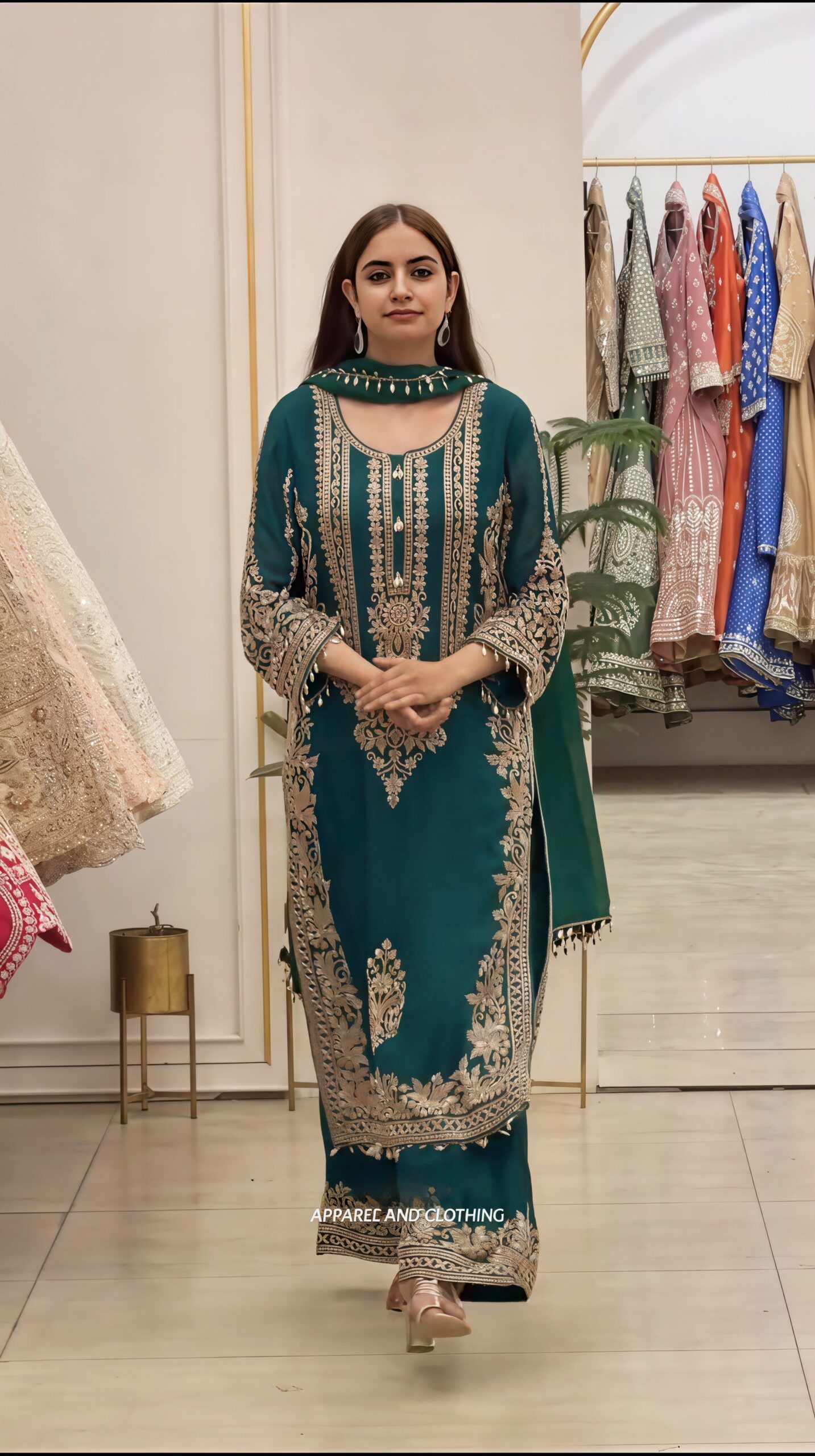 SR 1716 Teal Colour Faux Georgette Salwar Suit with Lace Work. Introductory Price ₹2449. Delivery 4-6 Working Days. Shop now. | Jump Suits, Salwar suit, Casual Suits, Creative suits, Designer Suits, Palazzo Suits, Party Wear Suits, Patiala Suits, Straight Suits
