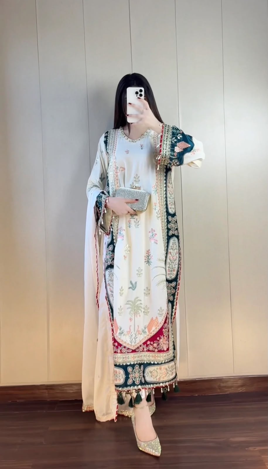 LG 2141 White Star Silk Salwar Suit with Embroidery Work & Sequins Work. Festive Deal ₹2999. Delivery 4-6 Working Days. Shop now. | Jump Suits, Salwar suit, Casual Suits, Creative suits, Designer Suits, Palazzo Suits, Party Wear Suits, Patiala Suits, Straight Suits