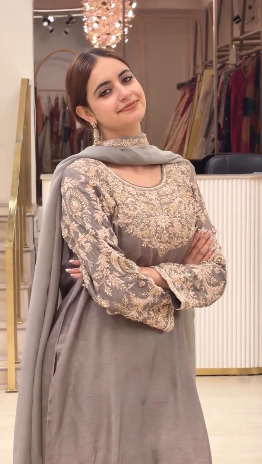 AD 242 Grey Color Chinon Silk Salwar Suit with Embroidery Work. Online Get it for ₹2249. Delivery 4-6 Working Days. Shop now. | Jump Suits, Salwar suit, Casual Suits, Creative suits, Designer Suits, Palazzo Suits, Party Wear Suits, Patiala Suits, Straight Suits