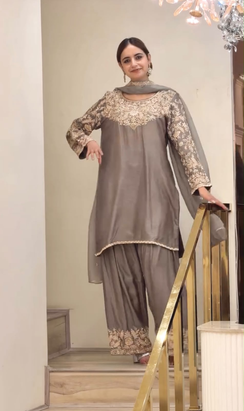AD 242 Grey Color Chinon Silk Salwar Suit with Embroidery Work. Online Get it for ₹2249. Delivery 4-6 Working Days. Shop now. | Jump Suits, Salwar suit, Casual Suits, Creative suits, Designer Suits, Palazzo Suits, Party Wear Suits, Patiala Suits, Straight Suits