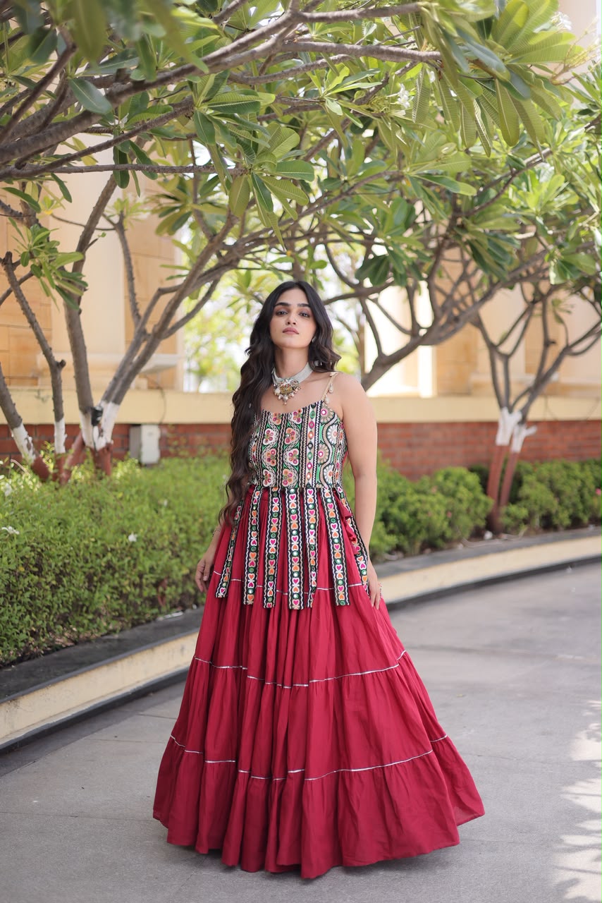 KA 5075 Red Kora Cotton Lehenga Choli erfect for Wedding, Party, Haldi, Traditional Day, Makar Sankranti – . Special Price ₹2899. Delivery 4-6 Working | Lehenga, Bollywood Lehenga, Creative Lehenga, Designer Lehenga, Embroidered Lehenga, Party Wear Lehenga