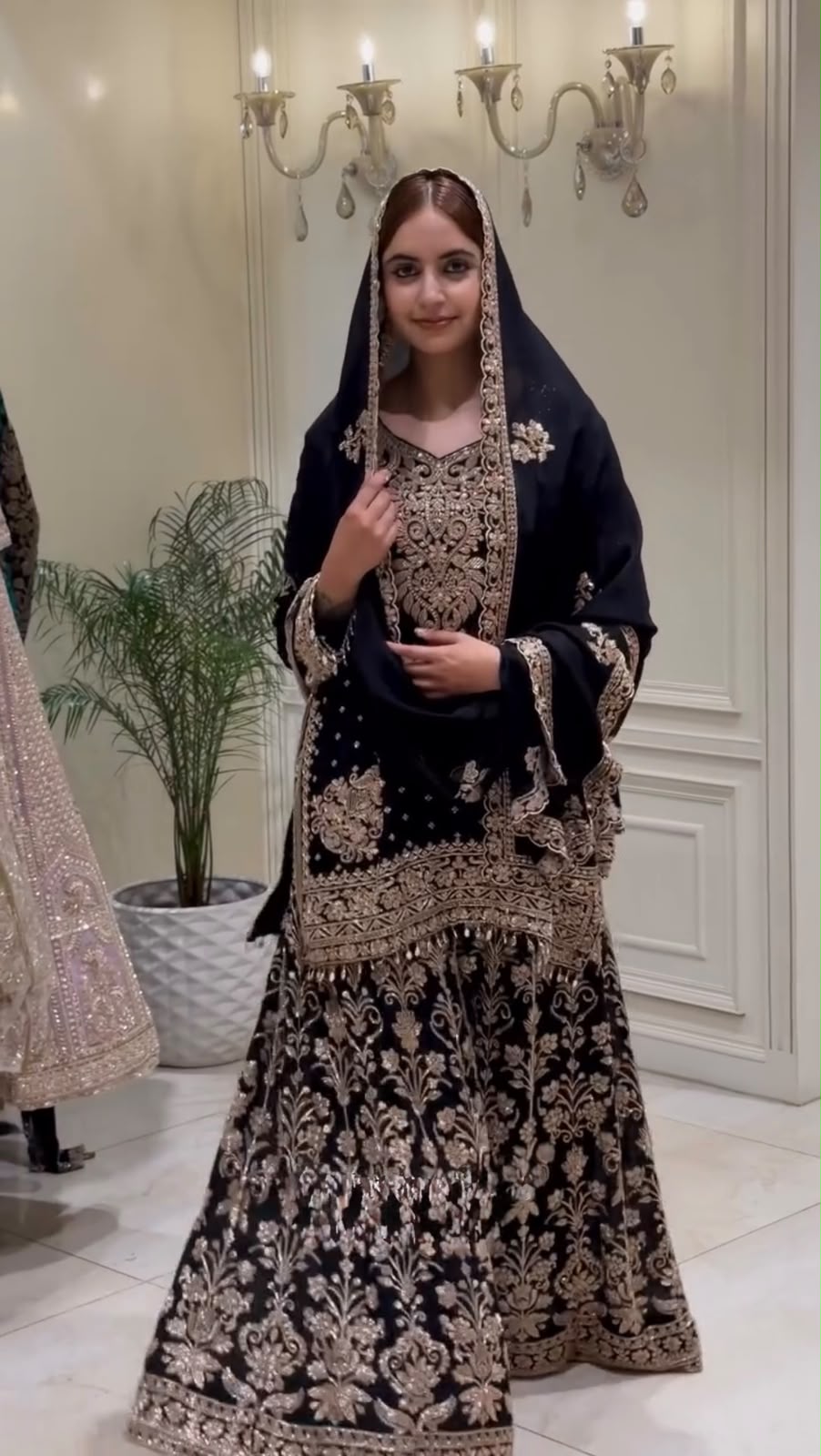 KF 1733 Black Faux Georgette Salwar Suit with Mirror Work & Embroidery Work. Get it for ₹2849. Delivery 4-6 Working Days. Shop now. | Jump Suits, Salwar suit, Casual Suits, Creative suits, Designer Suits, Palazzo Suits, Party Wear Suits, Patiala Suits, Straight Suits