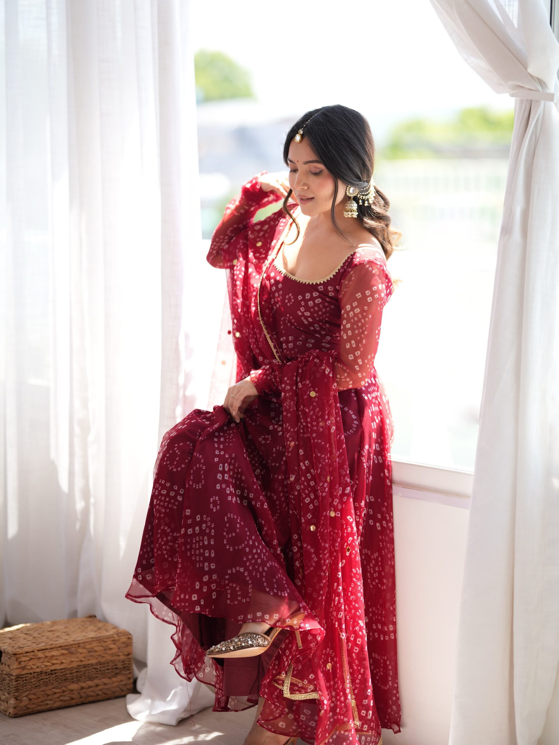 SRK 5368 Maroon Faux Georgette Salwar Suit with Mirror Work & Embroidery Work. Get it for ₹2149. Delivery 4-6 Working Days. Shop now. | Jump Suits, Salwar suit, Casual Suits, Creative suits, Designer Suits, Palazzo Suits, Party Wear Suits, Patiala Suits, Straight Suits