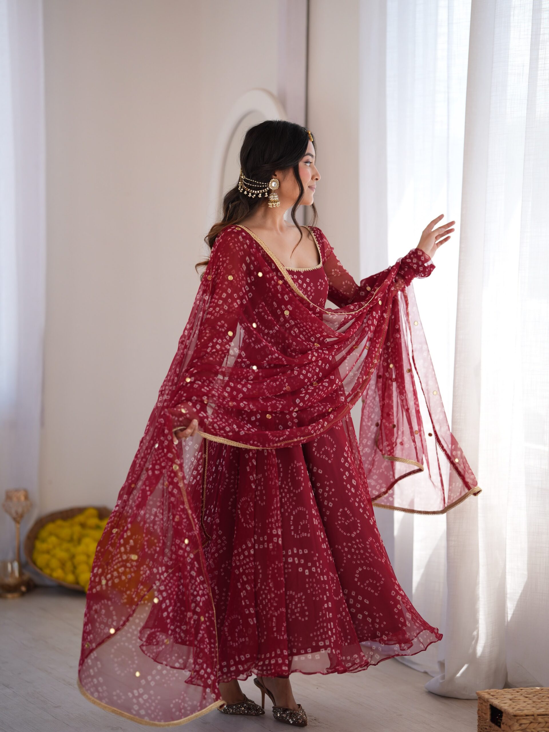SRK 5368 Maroon Faux Georgette Salwar Suit with Mirror Work & Embroidery Work. Get it for ₹2149. Delivery 4-6 Working Days. Shop now. | Jump Suits, Salwar suit, Casual Suits, Creative suits, Designer Suits, Palazzo Suits, Party Wear Suits, Patiala Suits, Straight Suits